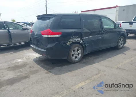 2012 Toyota Sienna Le 8 Passenger из США, поврежденный, VIN 5TDKA3DC5CS015624